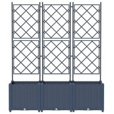 Tuindruppel met Trellis Grijs - 3 stuks met 34% Korting