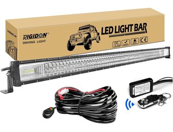 Krachtige LED Lichtbalk 52 inch - 52% Korting!
