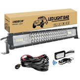 Krachtige LED Lichtbalk 52 inch - 52% Korting!