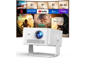 4K Beamer met Android 14 & WiFi 6 - 41% Korting