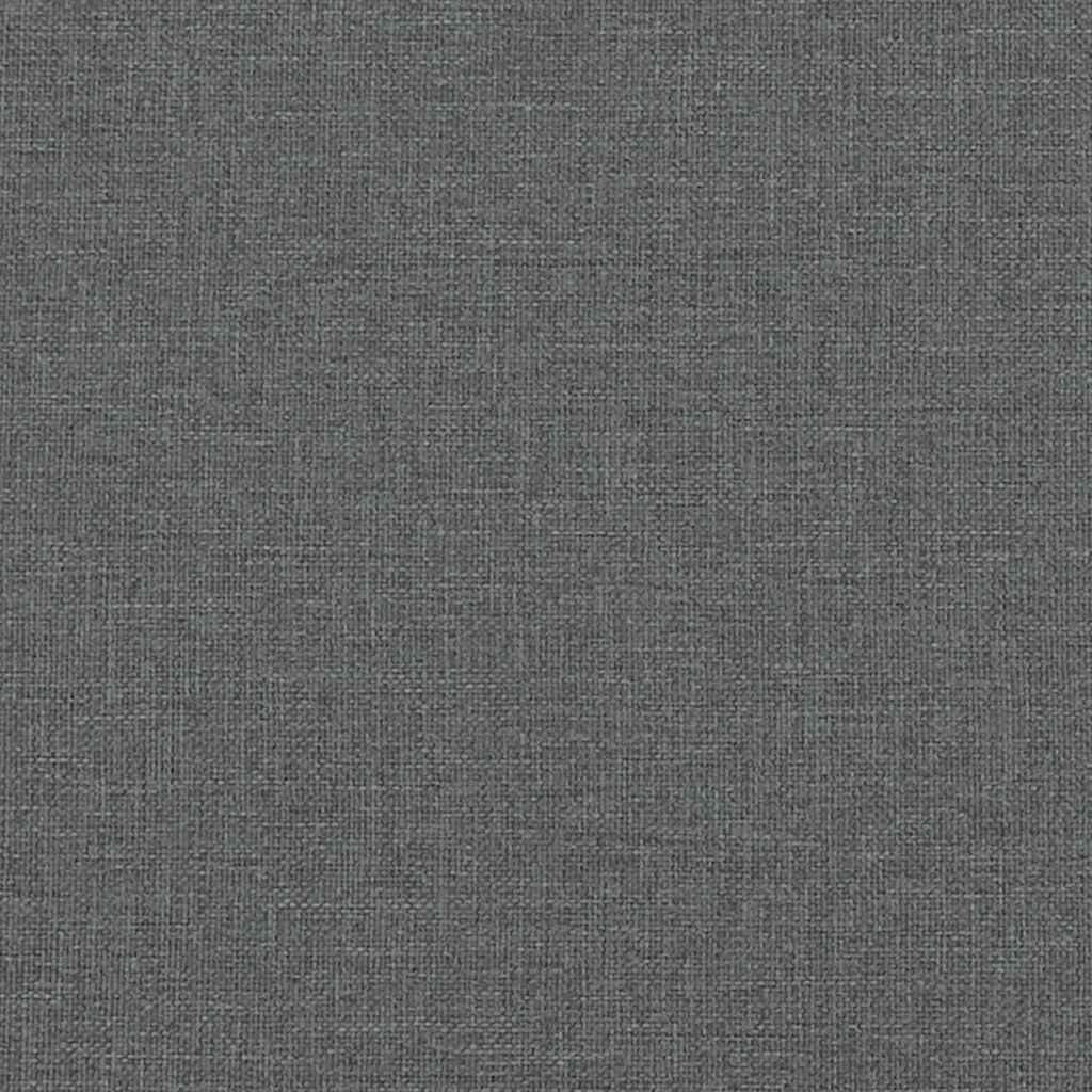 VidaXL Tweezitsbank 120cm Stof Donkergrijs - 35% Korting!