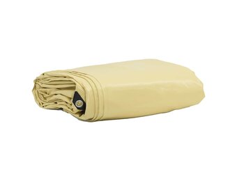VidaXL Zeil 4x4m Beige 650g/m² - 34% Korting!