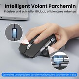Draadloos Toetsenbord & Muis M9100 | Ergonomisch, Verlicht, Oplaadbaar | 60% Korting