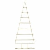 Metalen Kerstboom Goud 210 cm - 77% Korting!