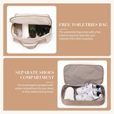 Waterdichte Duffle Bag Dames - Weekendtas met Schoenenvak & 34% Korting