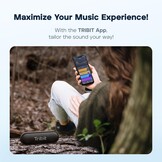 Tribit Bluetooth-luidspreker, XSound Go-luidspreker met 16 W luid geluid en diepere bas, 24 uur speeltijd, IPX7 waterdicht, Bluetooth 5.0 TWS Pairing