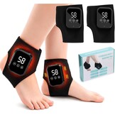 Draadloos Voet- & Enkelmassageapparaat | 3 Warmte- & Trillingsstanden | 33% Korting
