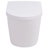 Hangend toilet keramiek wit met soft-close - 30% korting