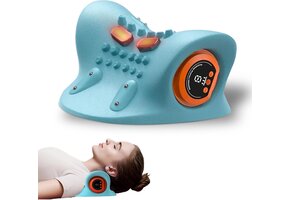 Elektrisch Nekmassageapparaat met Warmte & Afstandsbediening - 40% Korting!