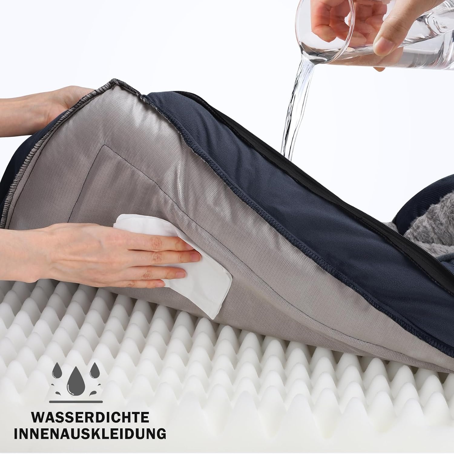 Orthopedisch Hondenbed Extra Groot - Wasbaar & Waterdicht - 34% Korting!