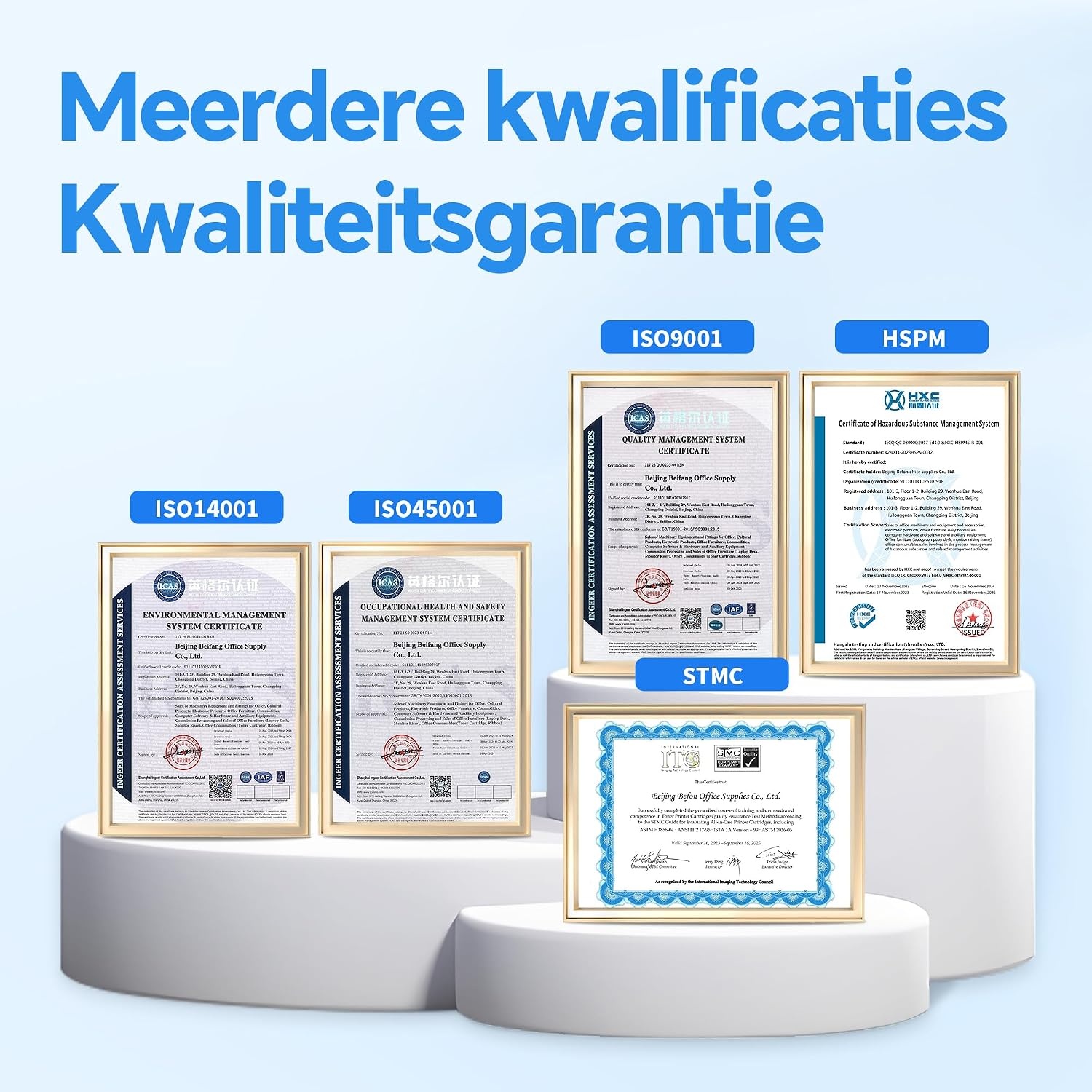 2-pack Zwarte Toner Cartridges HP Laserjet Pro MFP 3102fdw/fdn 3002dw/dn - 4000 pagina's - 60% Korting