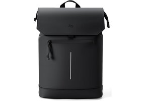 Dames Laptoprugzak Zwart Mat Leer 17L | 40% Korting