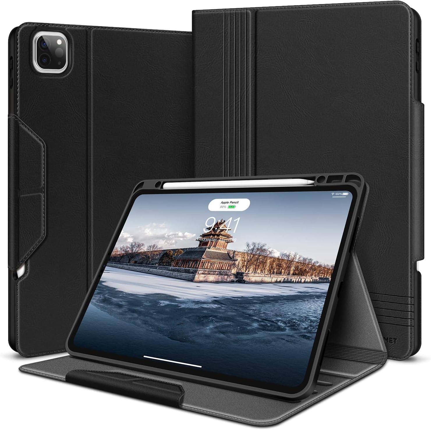 iPad Pro 12.9 Hoes Zwart - 33% Korting!