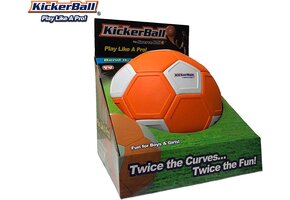 Trick Voetbal Oranje-Wit 22cm: Prof-waardige Effecten & Vrije Trappen - 39% Korting