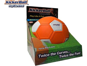 Trick Voetbal Oranje-Wit 22 cm - Prof effecten! -33%
