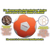 Trick Voetbal Oranje-Wit 22 cm: Effectballen & Vrije Trappen | Jongens & Meisjes 6+