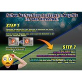 Trick Voetbal Oranje-Wit 22 cm: Effectballen & Vrije Trappen | Jongens & Meisjes 6+