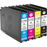 Inktcartridges T7561-T7564 voor Epson Workforce Pro WF-8090/8500 (4-pack) - 57% Korting!