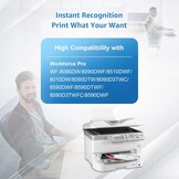 Inktcartridges T7561-T7564 voor Epson Workforce Pro WF-8090/8500 (4-pack) - 57% Korting!