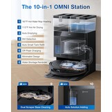 Robotstofzuiger Deebot T50 Pro OMNI - 15.000 Pa - Met Dweilfunctie