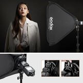 Opvouwbare Softbox 60x60cm met Grid & S2 Bracket: 34% Korting