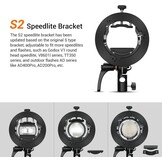 Opvouwbare Softbox 60x60cm met Grid & S2 Bracket: 34% Korting