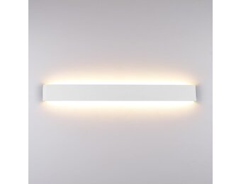 LED Wandlamp 91cm Warm Wit Aluminium - 34% Korting