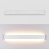 LED Wandlamp 91 cm Wit Aluminium 30W Warm Wit - 60% Korting