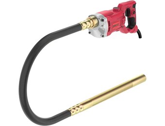 Beton vibrator elektrisch 1500W - 2m staaf - 34% korting