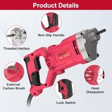 Beton vibrator elektrisch 1500W - 2m staaf - 34% korting