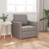 Slaapbank Vloermodel 2-in-1 Taupe - 59% Korting!