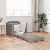 Slaapbank Vloermodel 2-in-1 Taupe - 59% Korting!