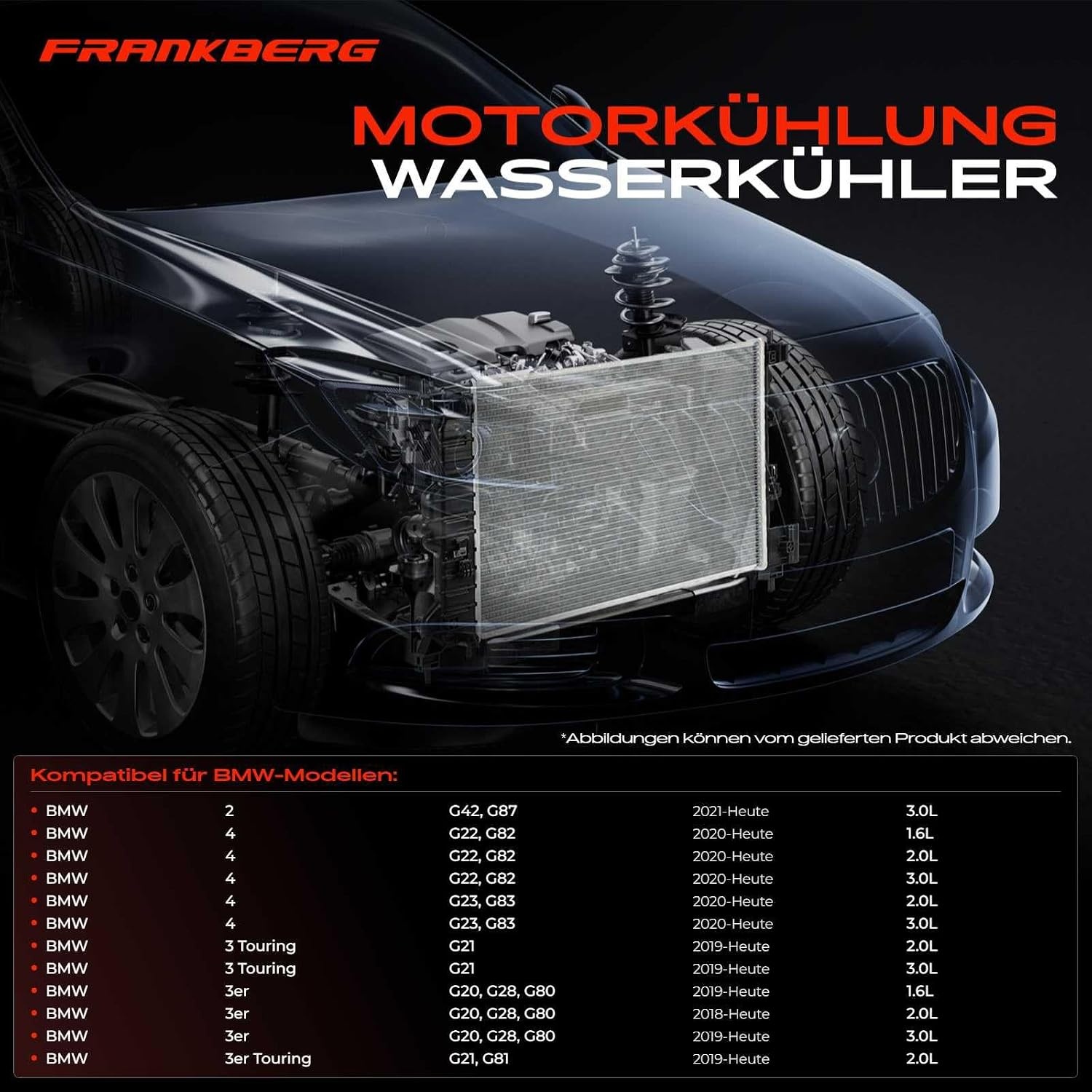 Motorkoeler BMW 2, 3 & 4 Serie G (2018-2024) Handgeschakeld - 58% Korting