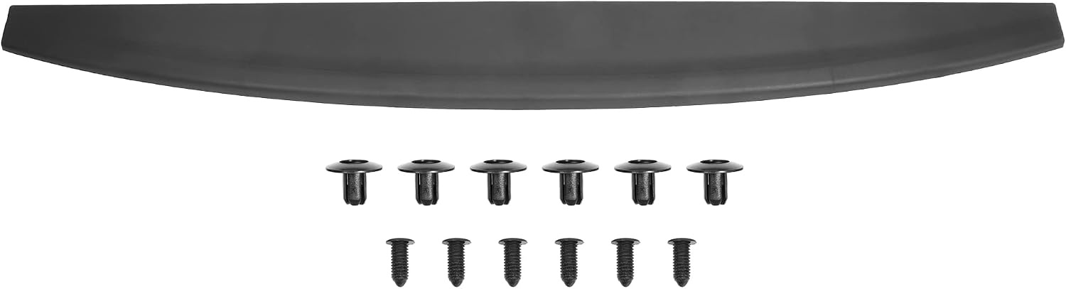 Zwarte Achterklepspoiler Afdekking Ram 156,5x16cm - 34% Korting