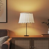 Wicker Lampenkap Wit 45x28 cm - 72% Korting