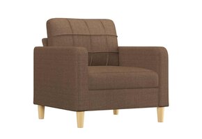 Bruine Stoffen Fauteuil - 47% Korting!