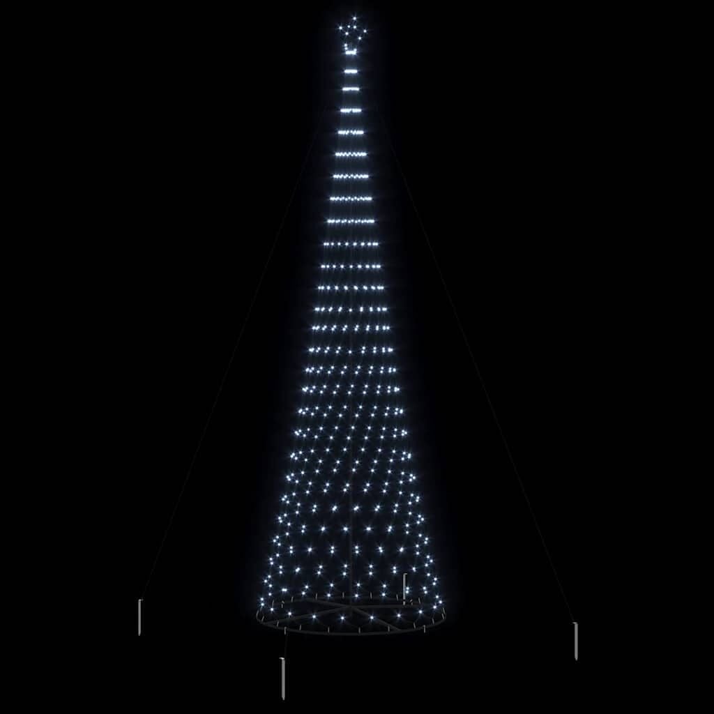 500cm LED Kerstboom Koudwit 550 LEDs - 87% Korting!