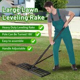 Garden Rake Lawn Leveling
