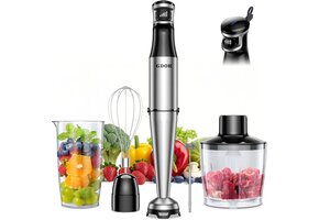 Staafmixer 1100W RVS 5-in-1 met Korting: 61%!