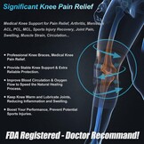 Kniebrace met Scharnieren & Patella-Gelpads - Verstelbare Compressie - 58% Korting