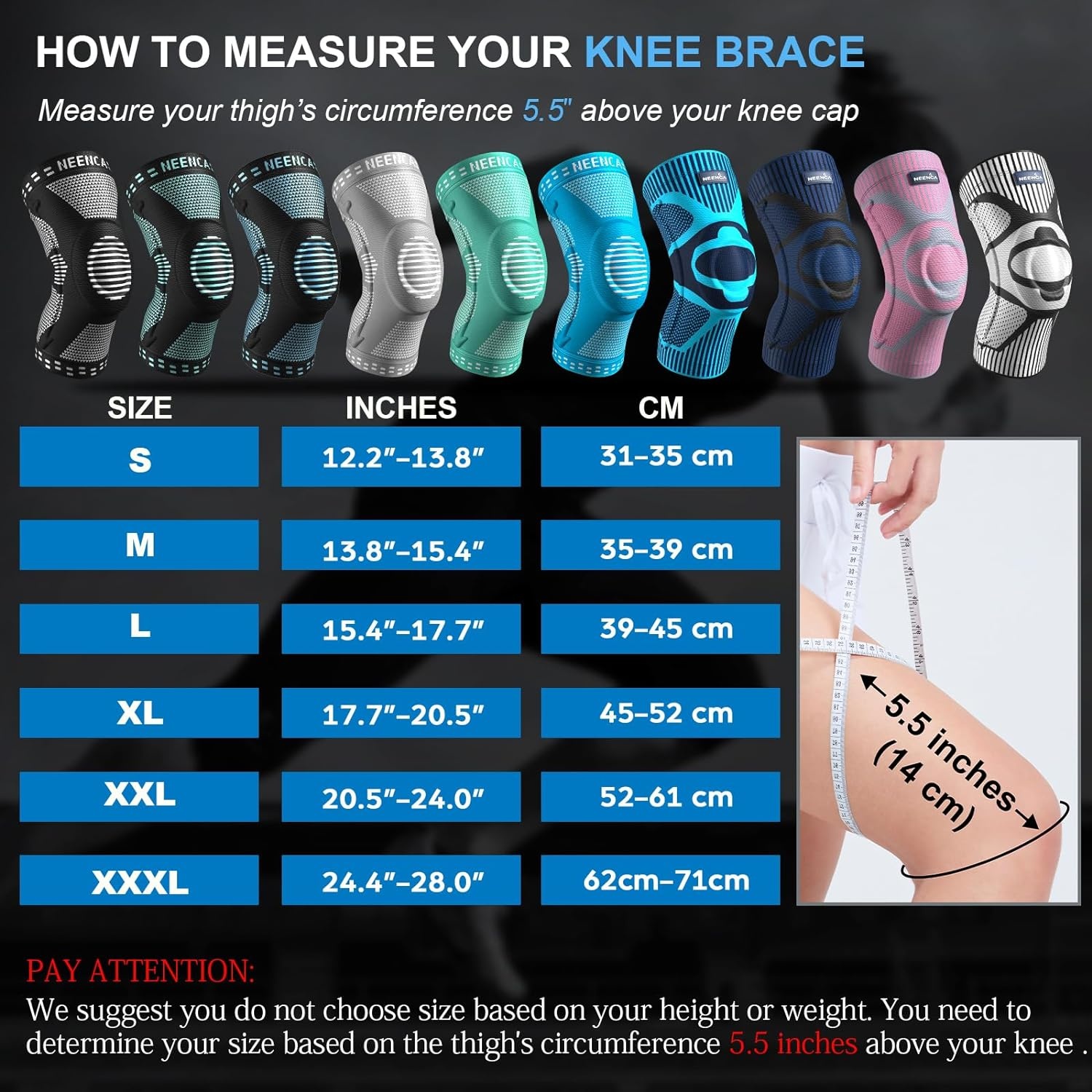 Kniebrace met Scharnieren & Patella-Gelpads - Verstelbare Compressie - 58% Korting