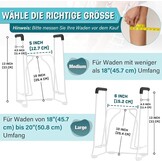 Grote Sokkenaantrekhulp voor Dikke kuiten (46-50cm) met 33% Korting