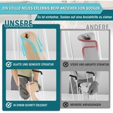 Grote Sokkenaantrekhulp voor Dikke kuiten (46-50cm) met 33% Korting