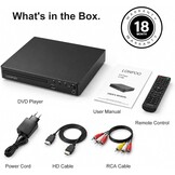 Compacte DVD-speler met HDMI & USB - 34% Korting!