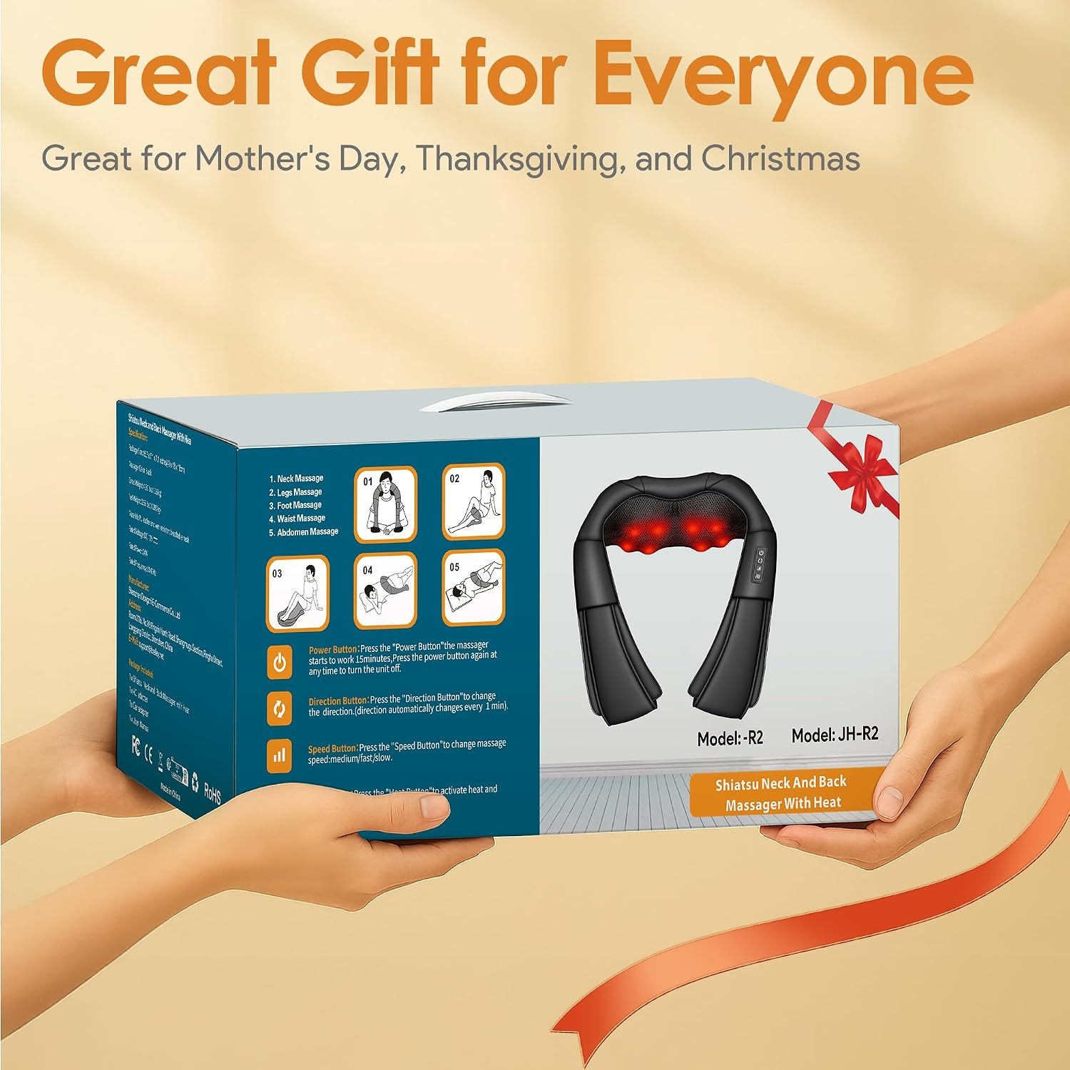 Brelley Nekmassager met Warmte - 29% Korting