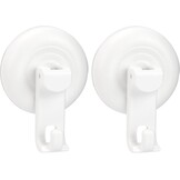 2x Sterke Zuignaphaken - Boren Nodig? Nee! Wit