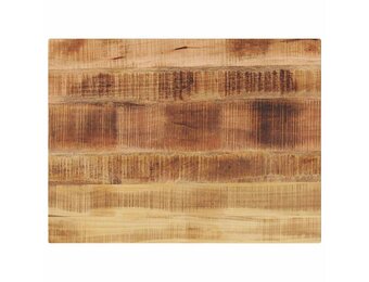 Tafelblad Massief Mangohout 80x70cm - 34% Korting!