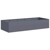 Plantenbak Staal Antraciet 200x80x40 cm - 35% Korting