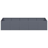 Plantenbak Staal Antraciet 200x80x40 cm - 35% Korting