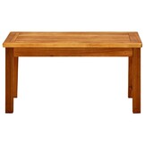 Massief Acacia Houten Tuintafel 70x40x36 cm - 34% Korting!
